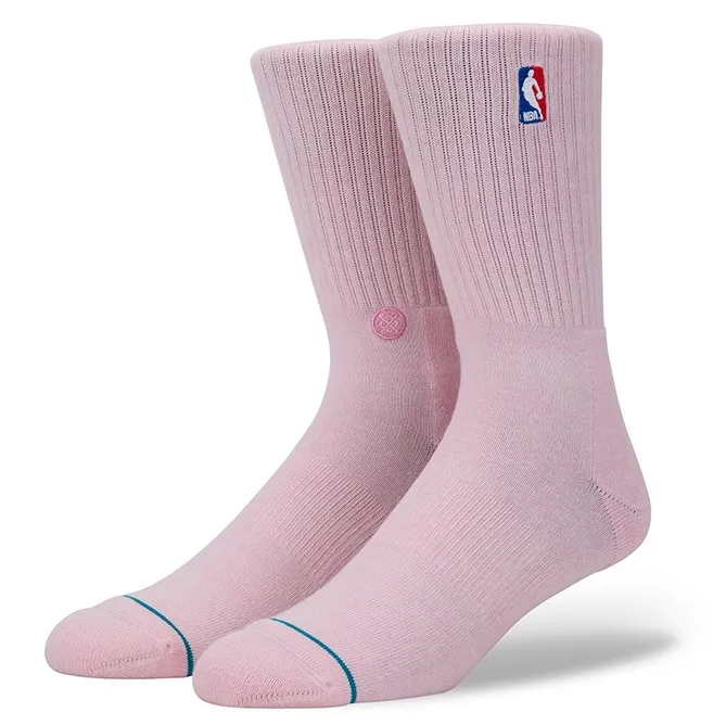 Stance NBA Logoman Crew II PNK