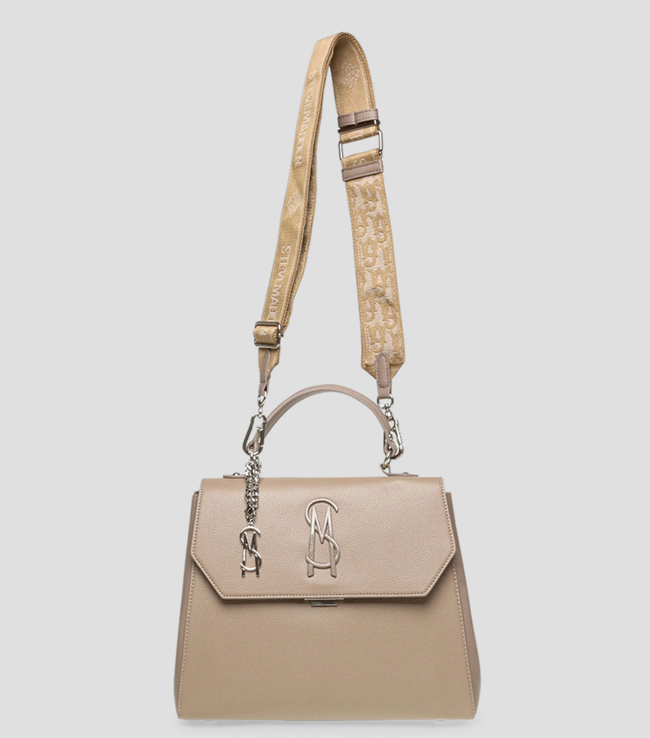 Steve Madden Bolso satchel con logo Mujer