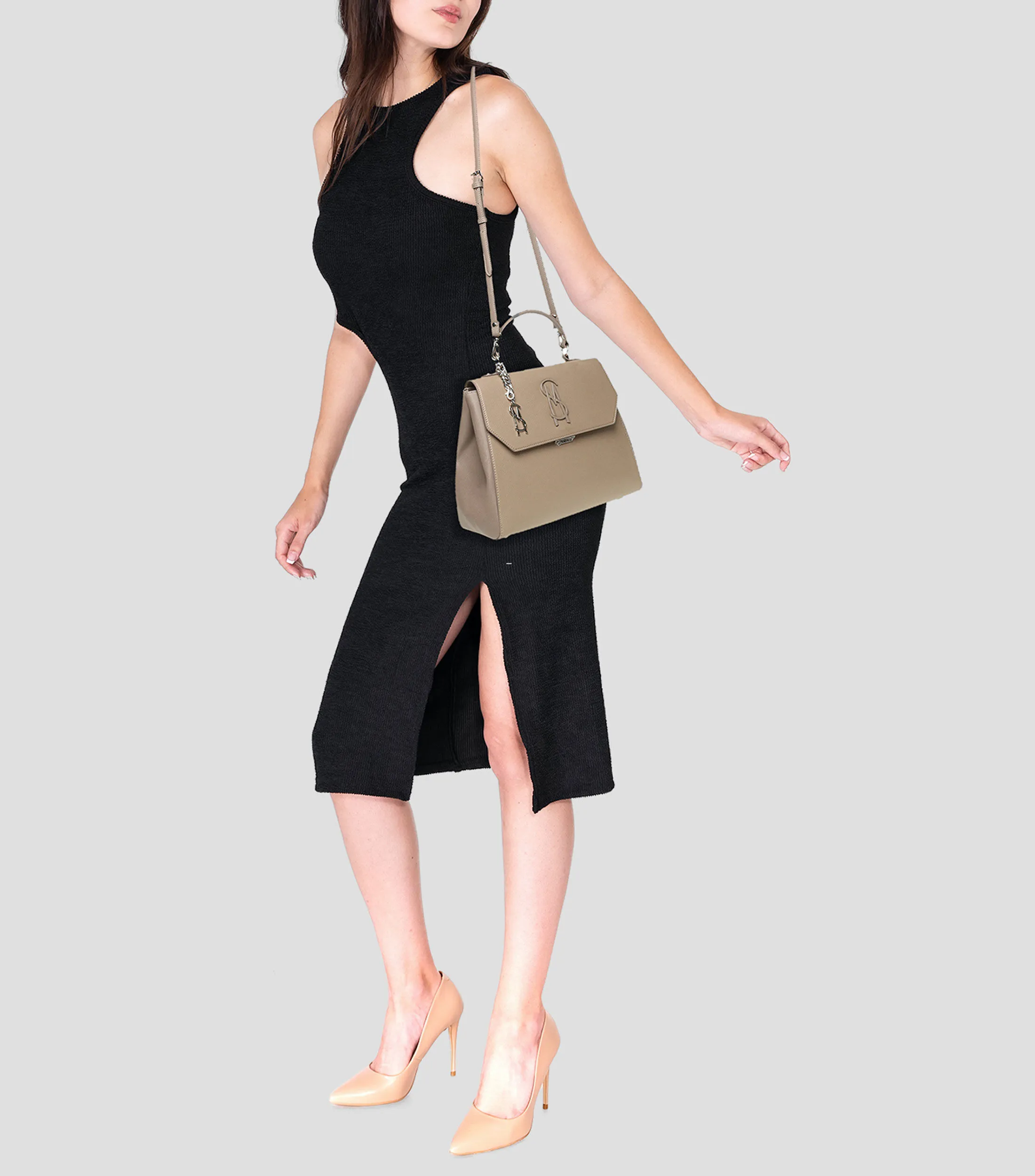 Steve Madden Bolso satchel con logo Mujer