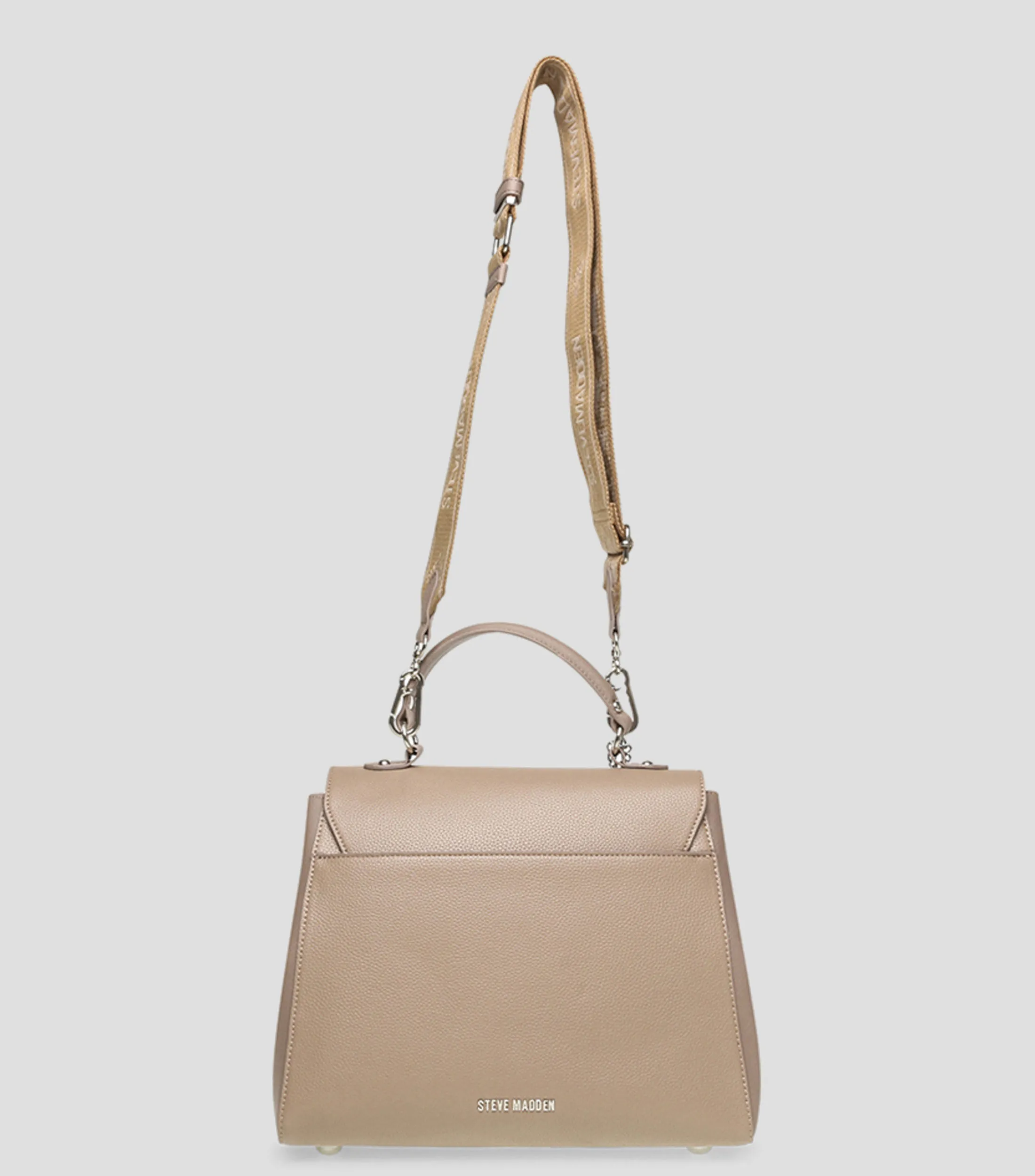 Steve Madden Bolso satchel con logo Mujer