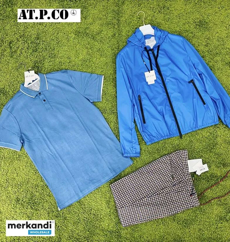 Stock lots ropa de hombre firmada Atpco AT. P.CO. p/e