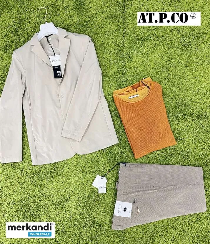 Stock lots ropa de hombre firmada Atpco AT. P.CO. p/e