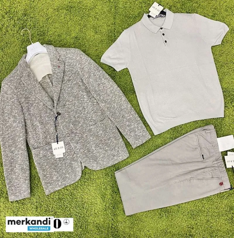 Stock lots ropa de hombre firmada Atpco AT. P.CO. p/e