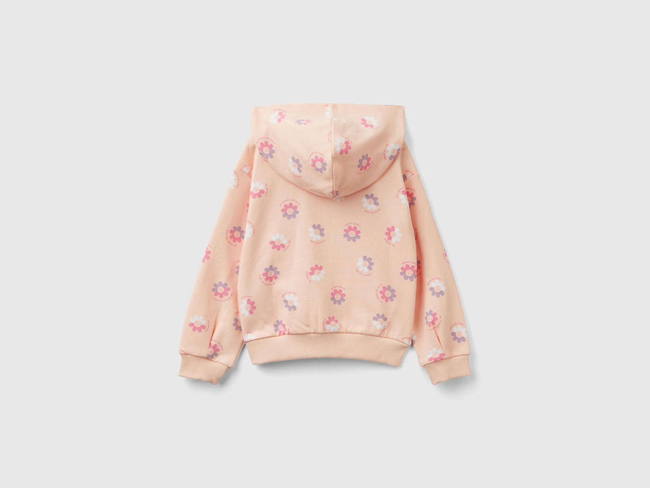 Sudadera con estampado floral