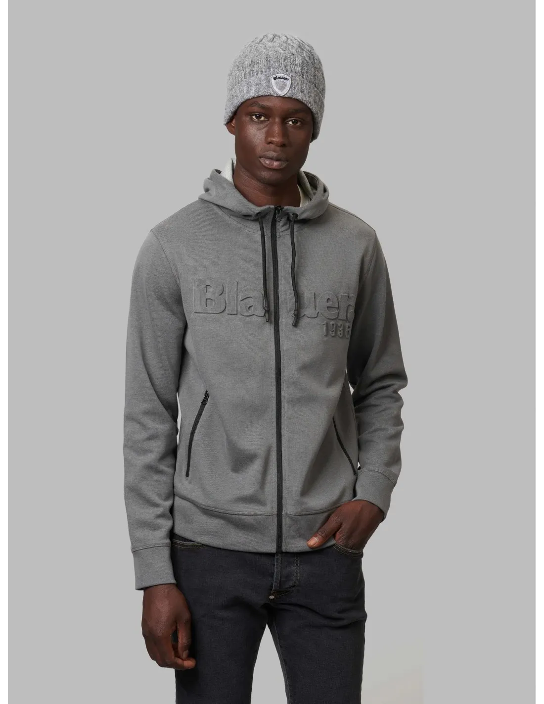 Sudadera Cremallera Logo