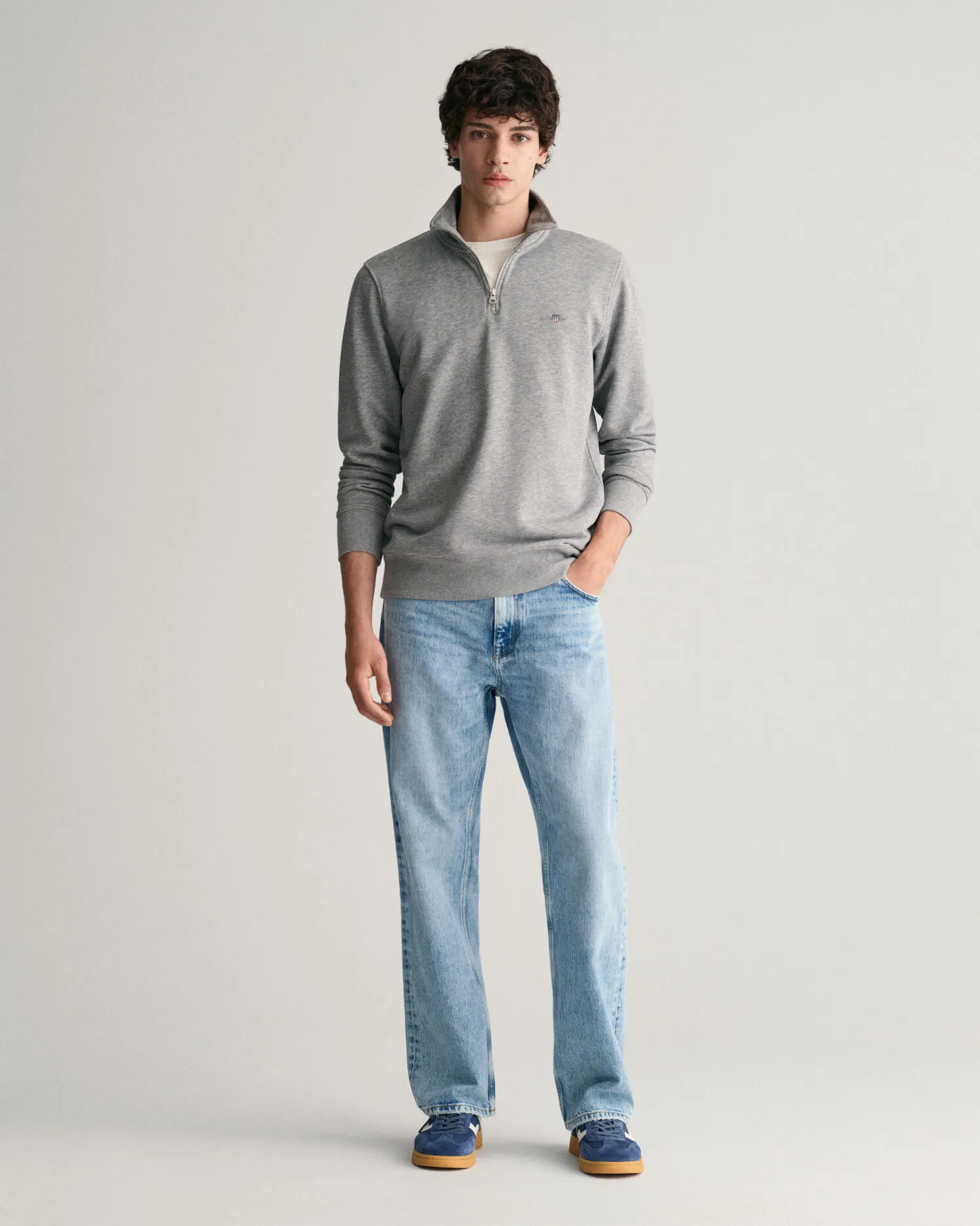 Sudadera Shield con media cremallera