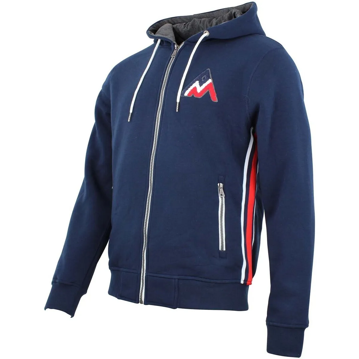 Sweat zippé à capuche homme CHARLES