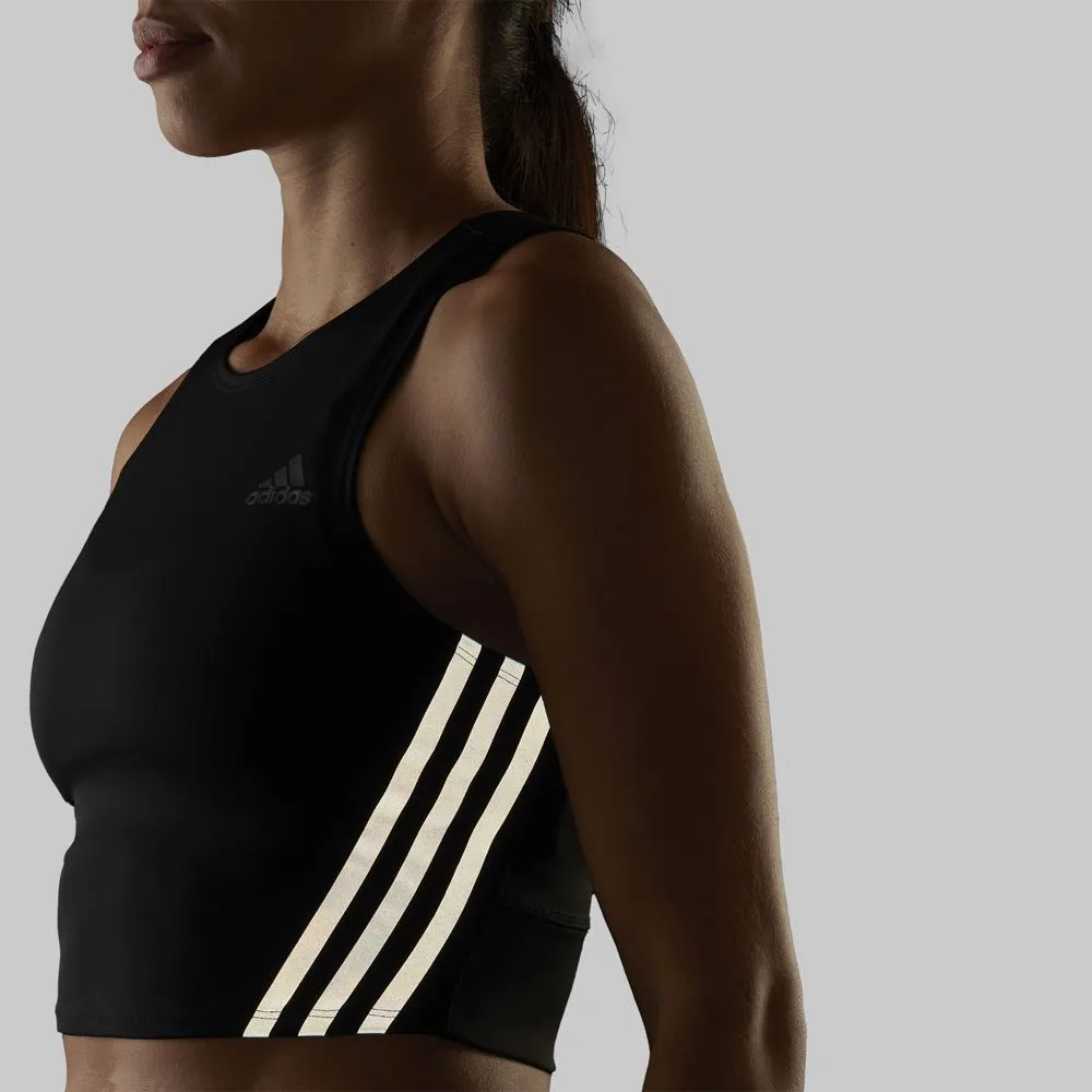 Tank adidas Run Icons 3 Stripes Mujer