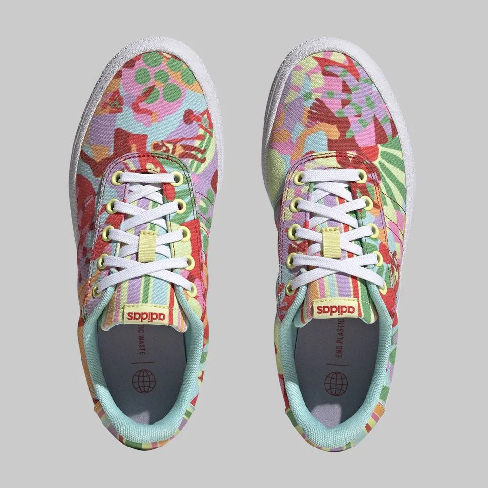 Tenis adidas Vulc Raid3r X Farm Rio Mujer