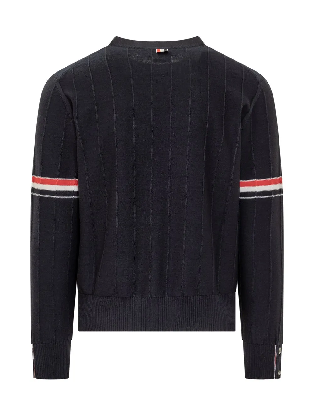 THOM BROWNE 4BAR STRIPED PATTERN SWEATER