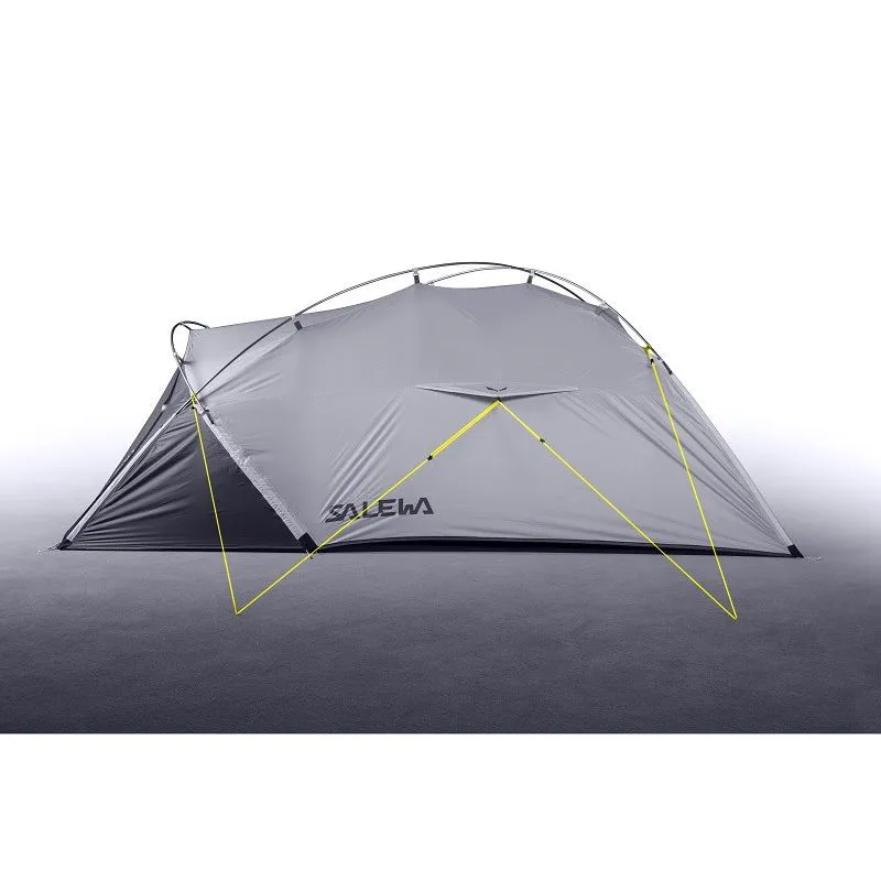 Tienda de campaña de trekking Salewa Tienda Litetrek II (Lightgrey/cactus)