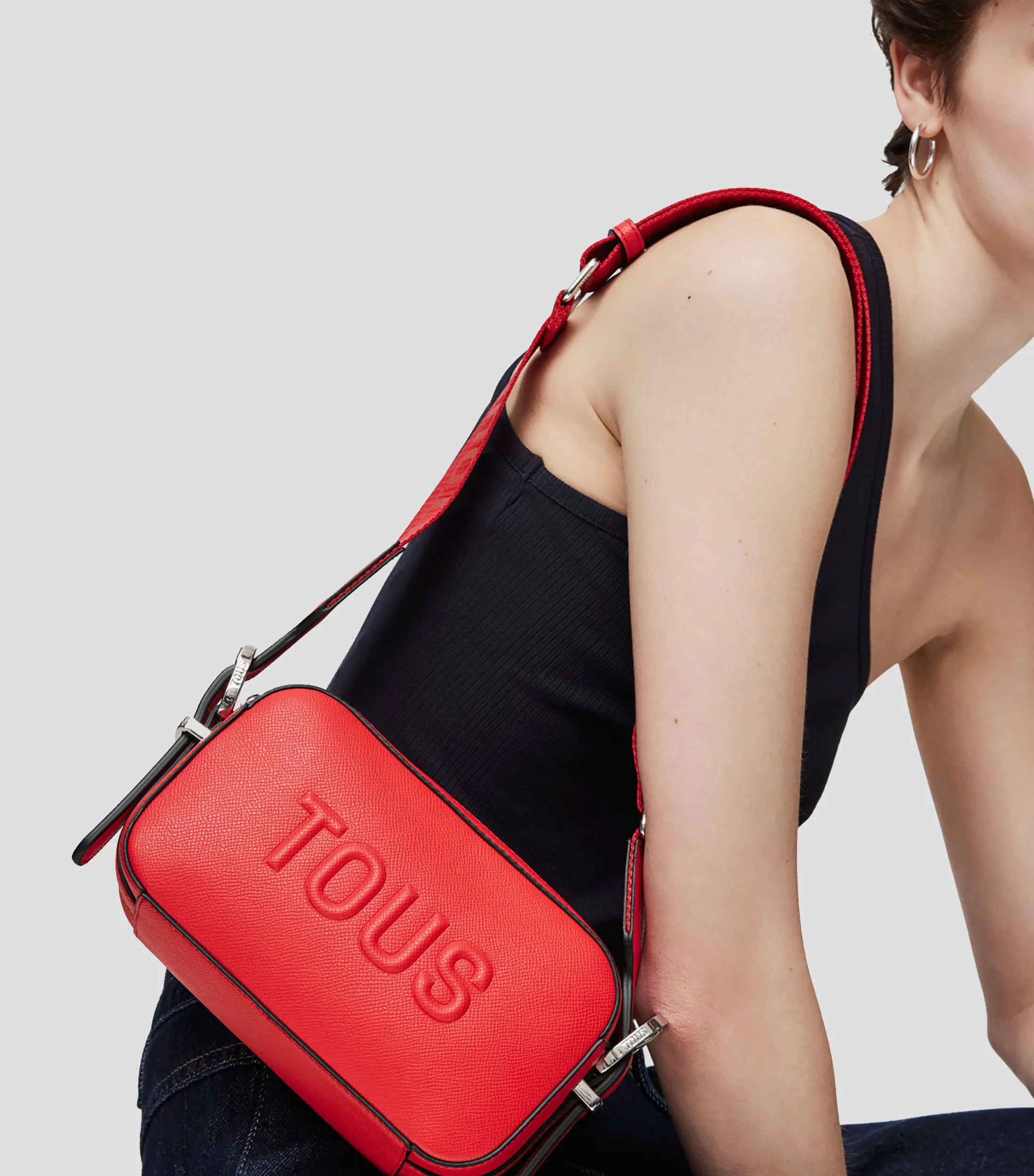 Tous Bolso crossbody Reporter rojo Brenda Mujer