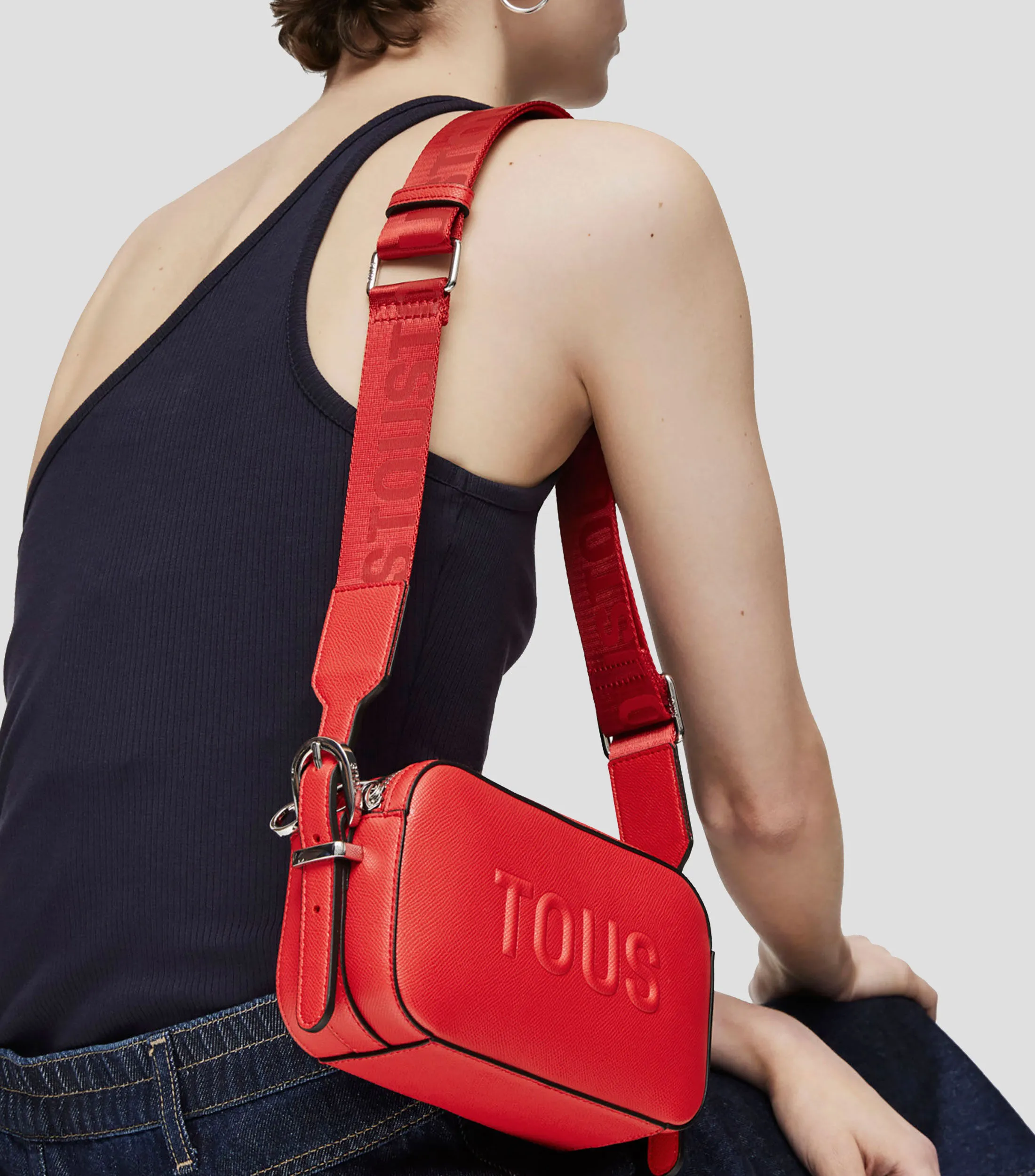 Tous Bolso crossbody Reporter rojo Brenda Mujer