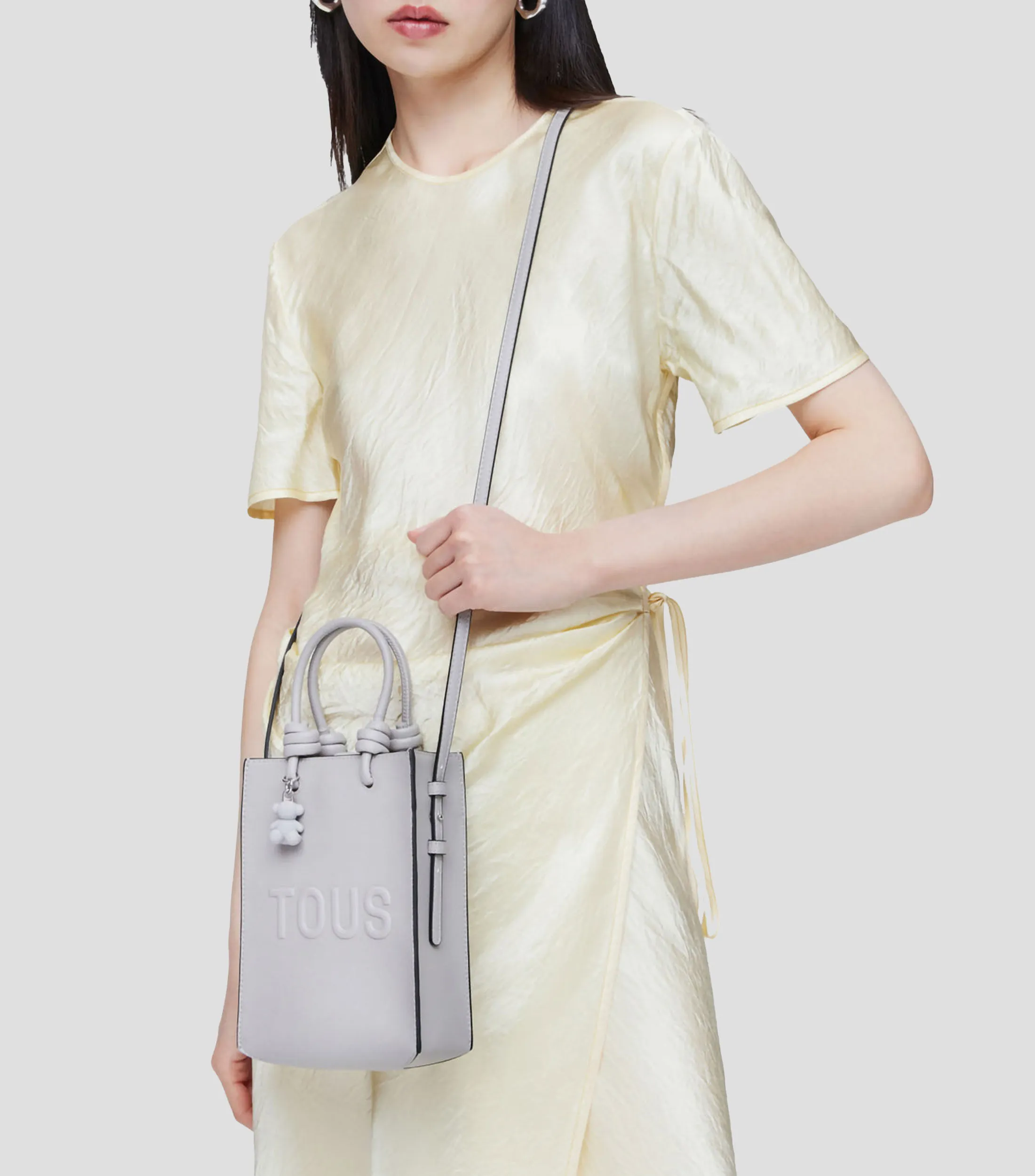 Tous Bolso Mini Crossbody La Rue New Texturizado Mujer