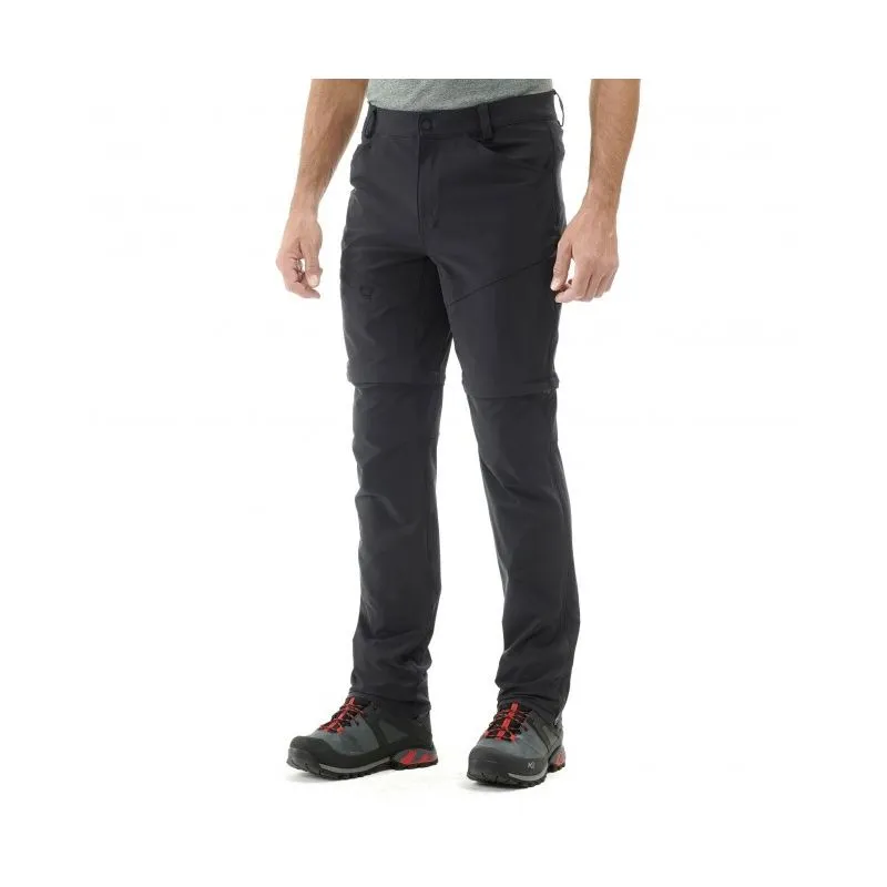 Trekke Str Zip off Millet (Negro) Pantalones de senderismo convertibles para hombre