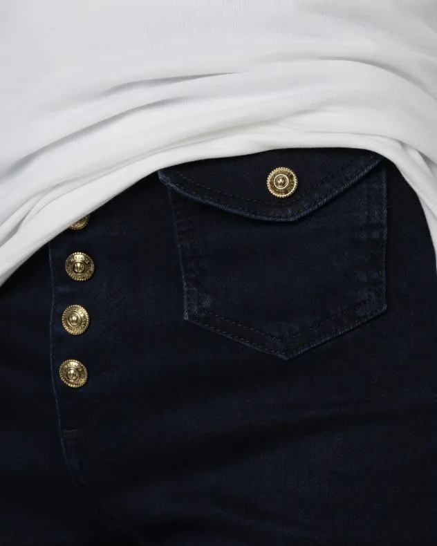 Vaqueros Versace Jeans Couture 77HAB512 Negro
