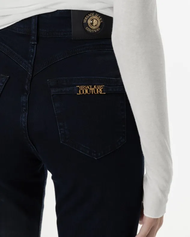 Vaqueros Versace Jeans Couture 77HAB512 Negro