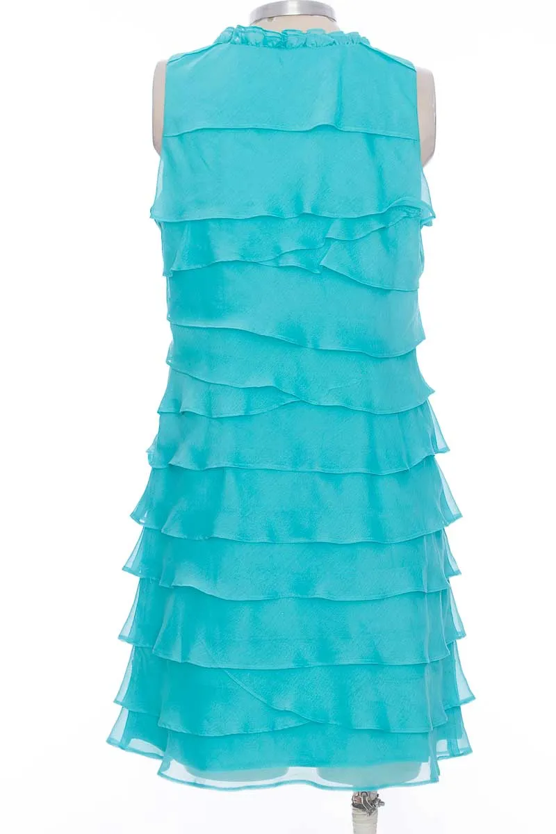 VESTIDO / ENTERIZO COLOR AGUAMARINA  S.L.FASHIONS