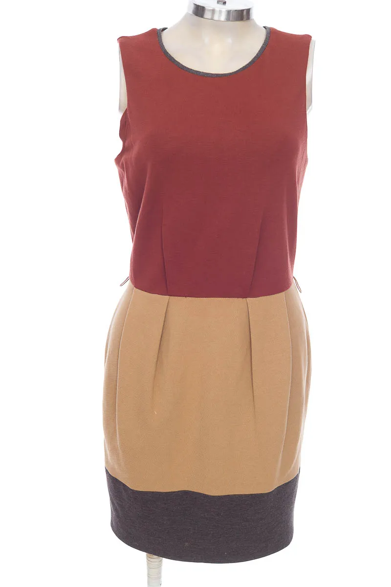 VESTIDO / ENTERIZO COLOR CAFé  MASSIMO DUTTI