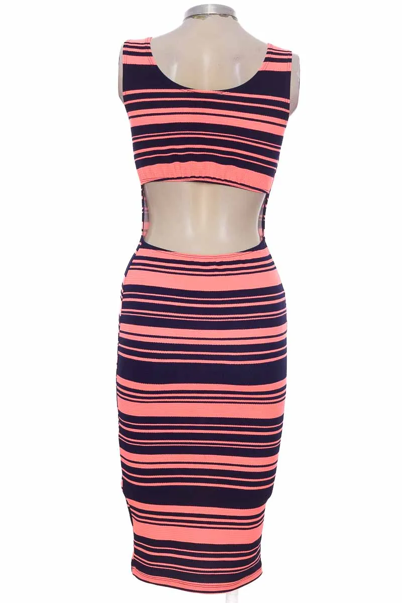 VESTIDO / ENTERIZO COLOR NARANJA  SNAP