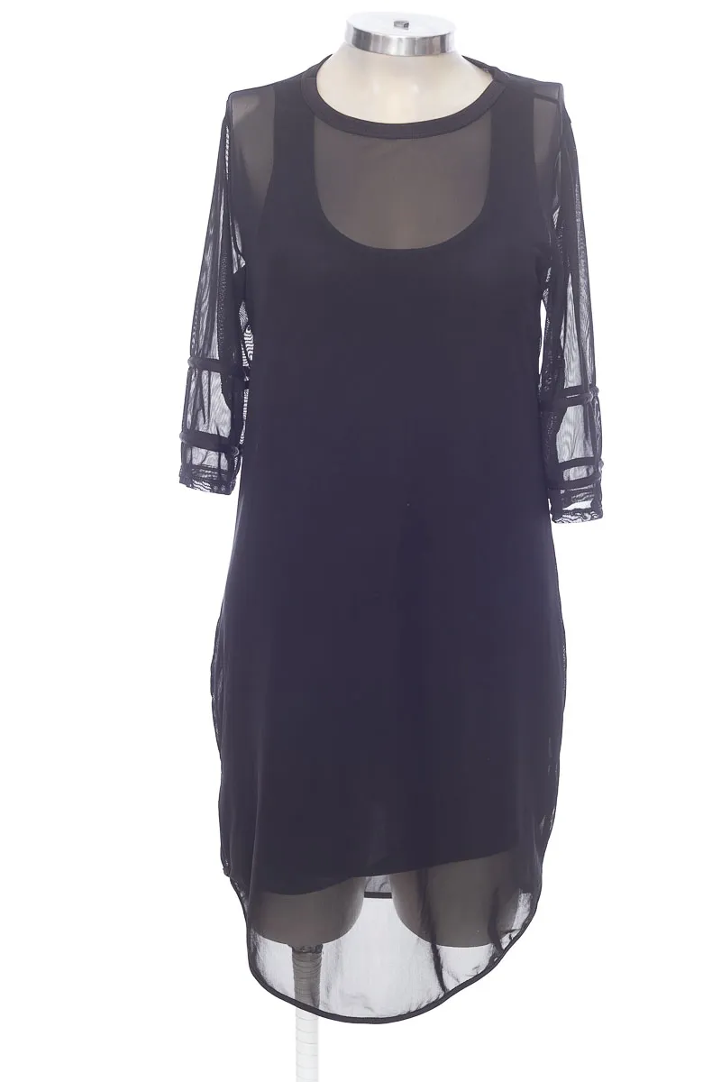 VESTIDO / ENTERIZO COLOR NEGRO  FLORY