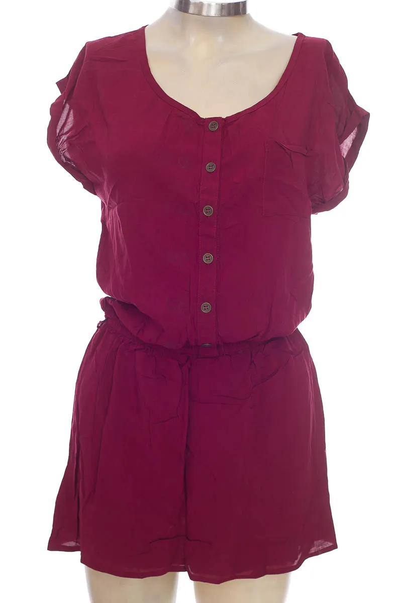 VESTIDO / ENTERIZO COLOR VINOTINTO  04.08