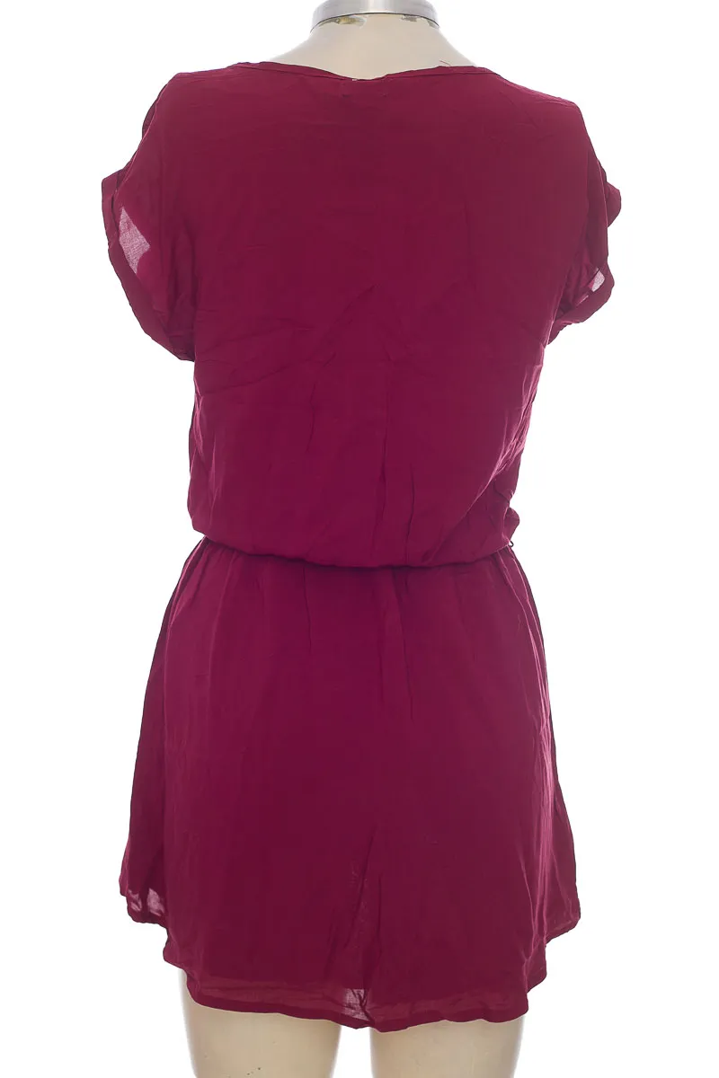 VESTIDO / ENTERIZO COLOR VINOTINTO  04.08