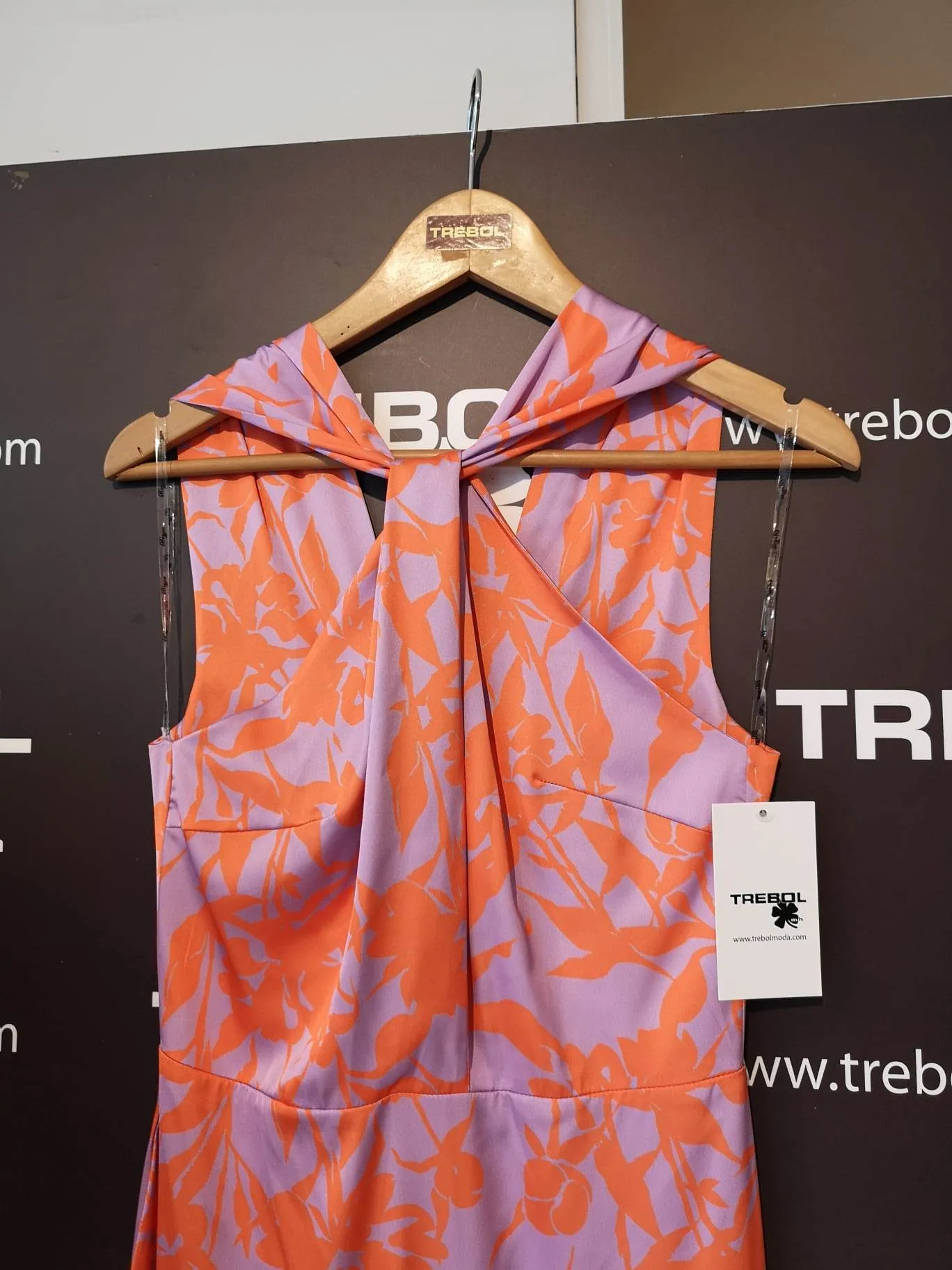 Vestido con original diseño