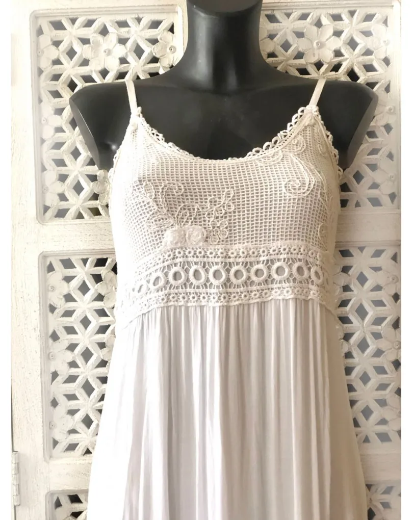 VESTIDOS LARGOS VERANO TARDE NOCHE Y PLAYA MODA IBIZA