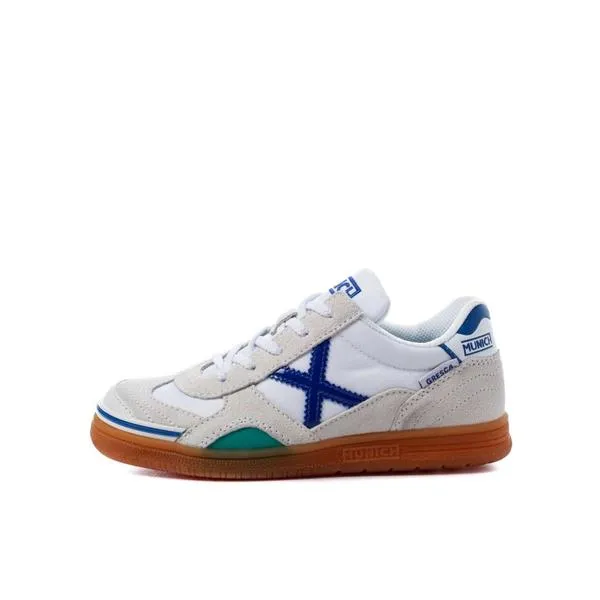 Zapatilla Junior Munich GRESCA KID  Blanco