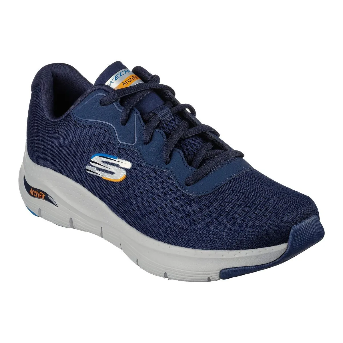 Zapatilla Skechers hombre Arch Fit con plantilla extraíble azules Sk232303