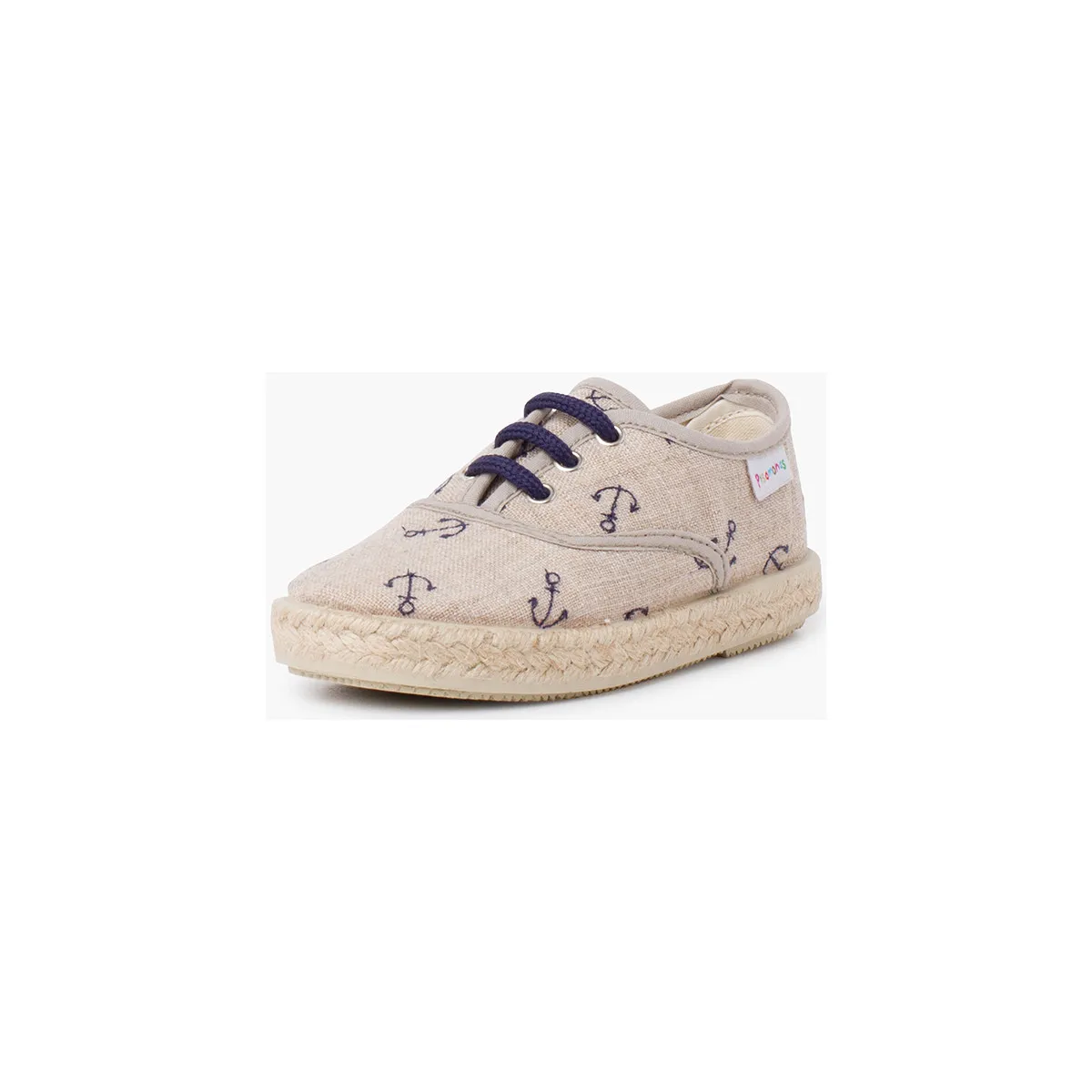 zapatillas anclas cordones de colores