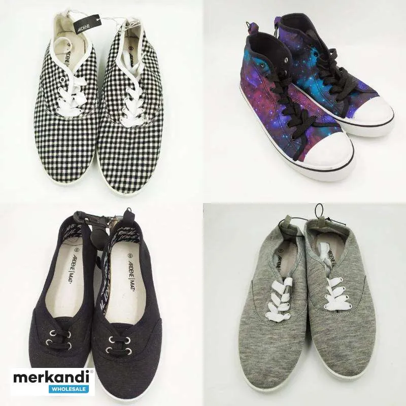 Zapatillas con cordones de mujer al por mayor