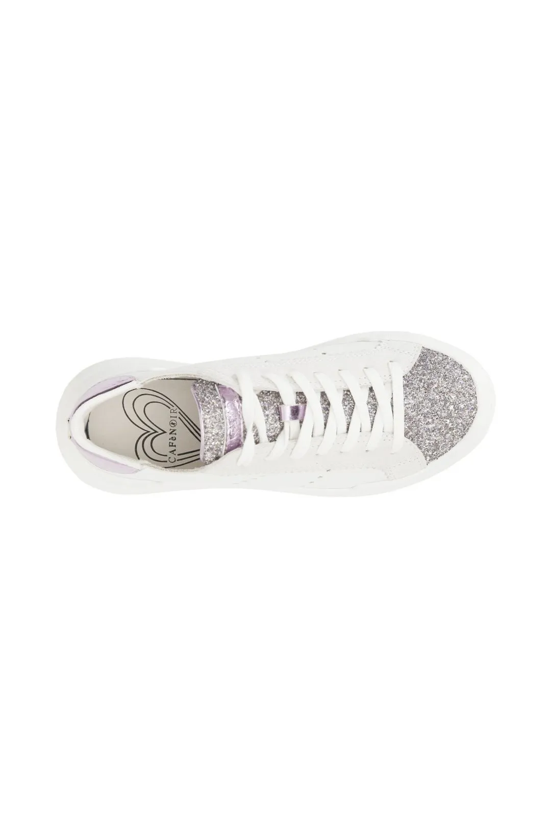 zapatillas con cordones white/pink