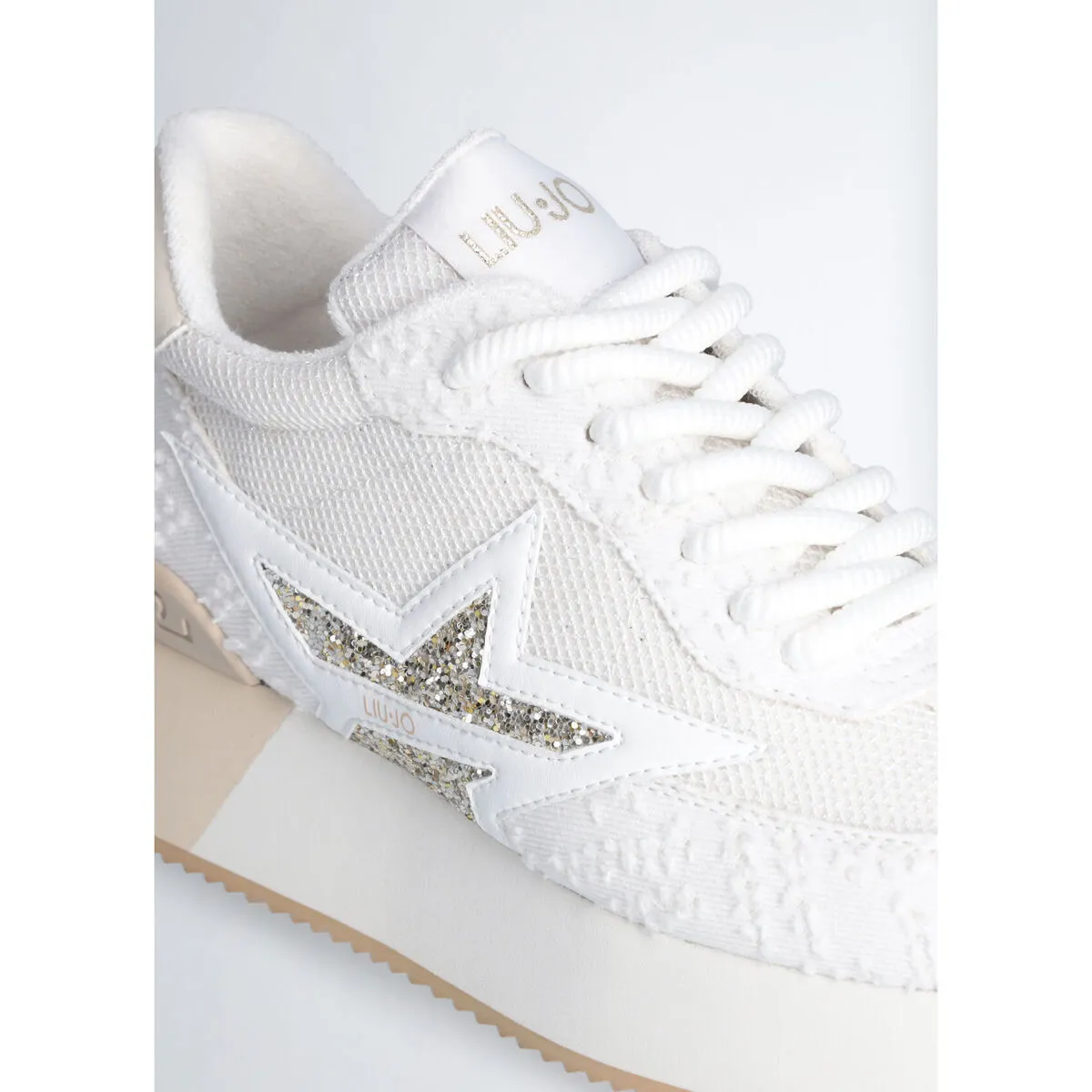 Zapatillas con plataforma de denim