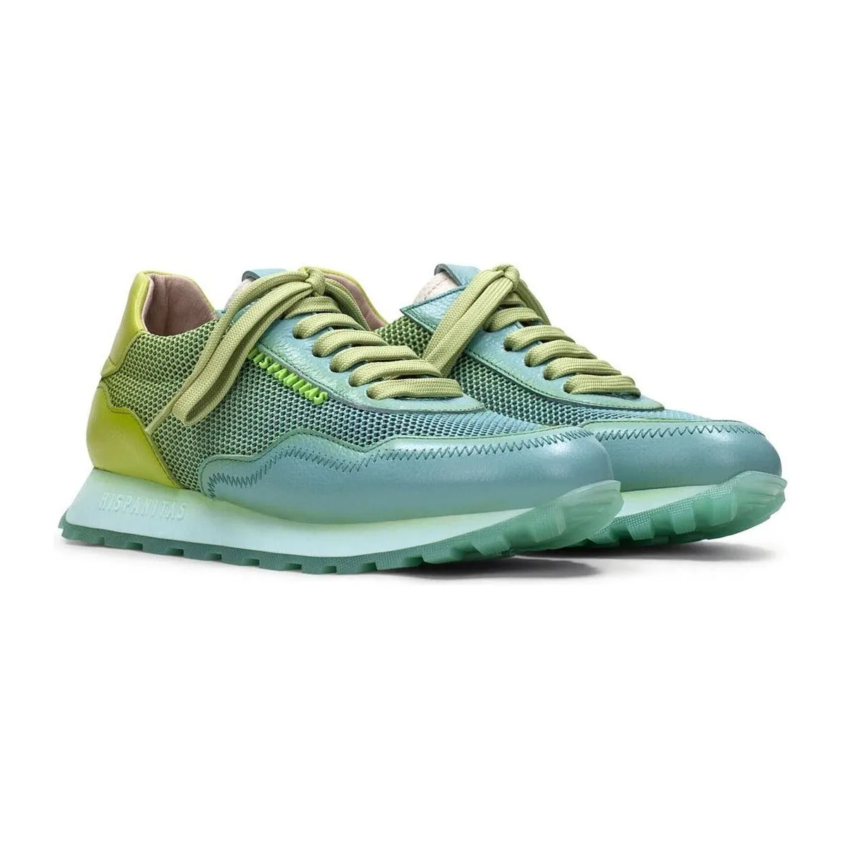 ZAPATILLAS CORDONES MUJER  LORA BHV243231 AGUAMARINA