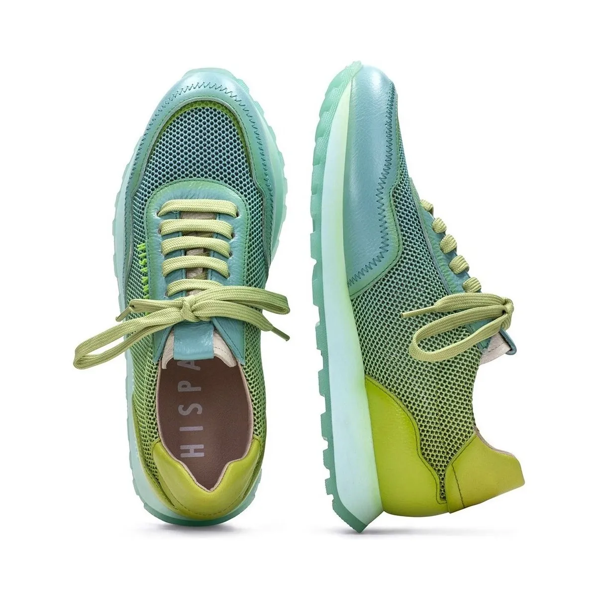 ZAPATILLAS CORDONES MUJER  LORA BHV243231 AGUAMARINA