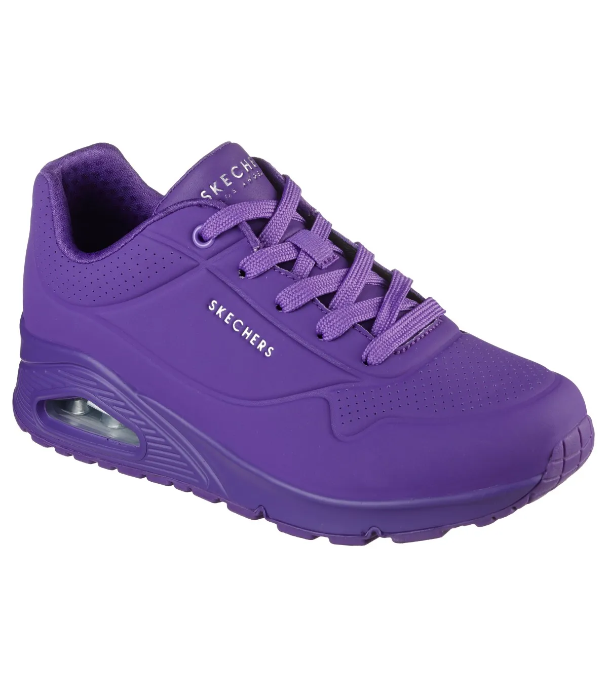 ZAPATILLAS DE CORDONES CON CAMARA DE AIRE SKECHERS UNO  NIGHT SHADES MORADO