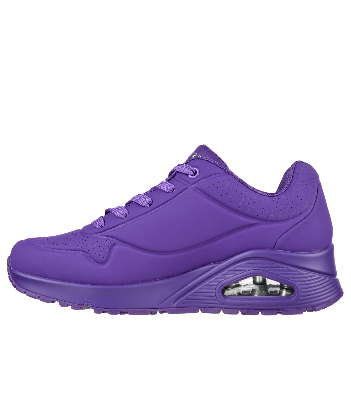 ZAPATILLAS DE CORDONES CON CAMARA DE AIRE SKECHERS UNO  NIGHT SHADES MORADO