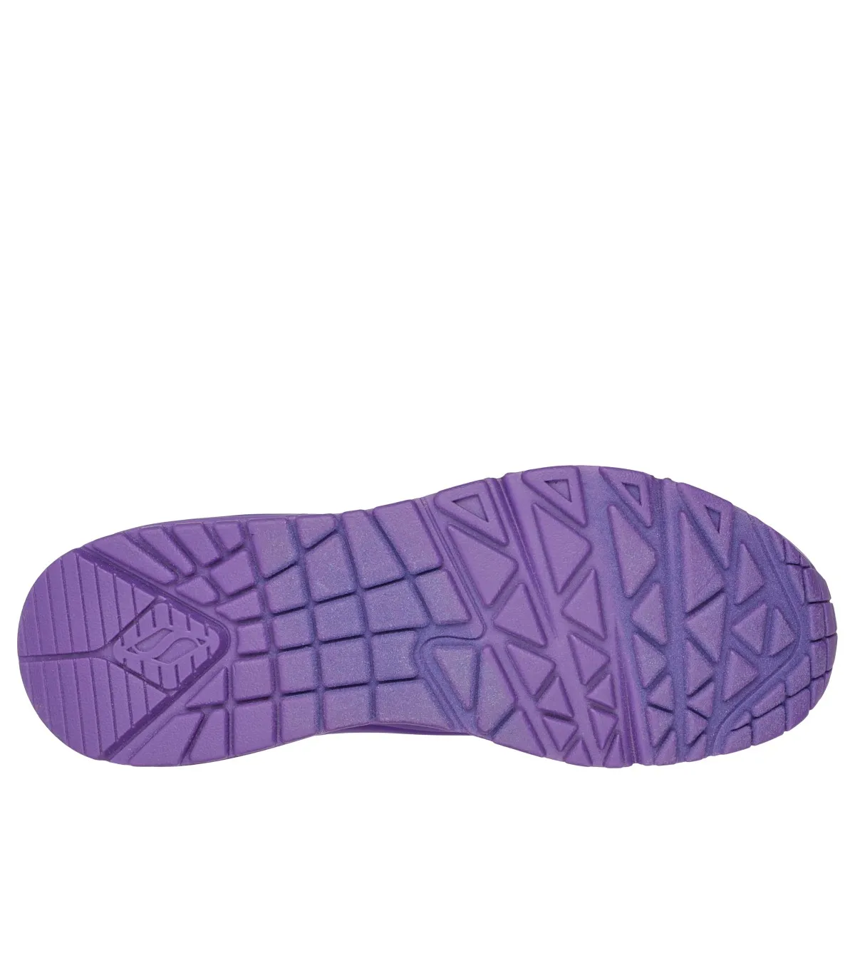 ZAPATILLAS DE CORDONES CON CAMARA DE AIRE SKECHERS UNO  NIGHT SHADES MORADO
