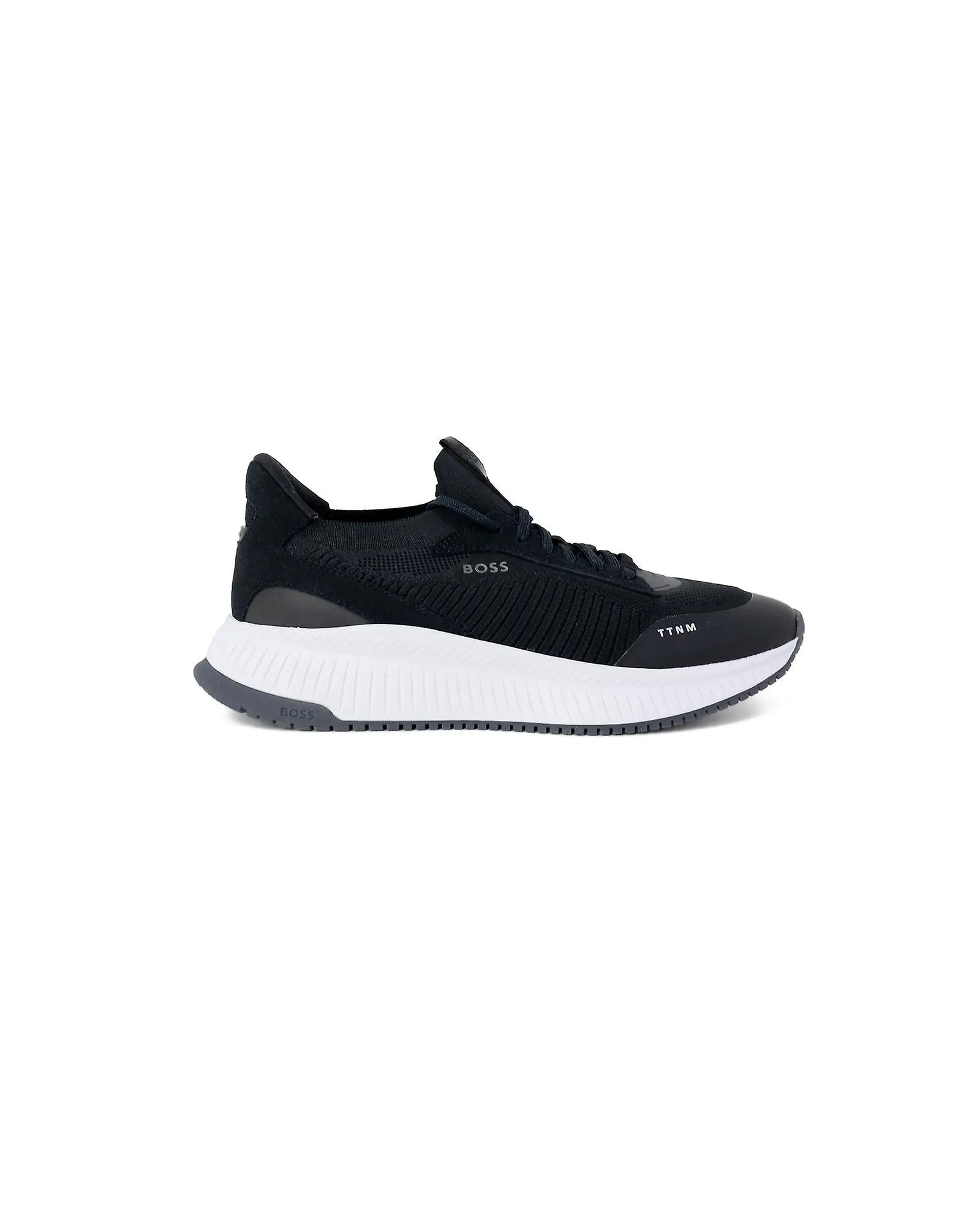 Zapatillas de piel sintética con cordones Boss