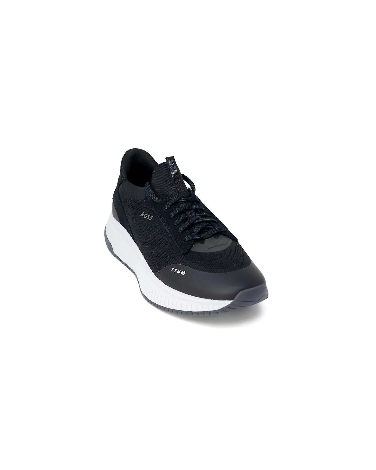 Zapatillas de piel sintética con cordones Boss