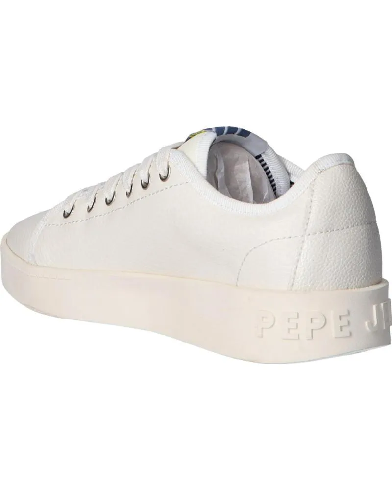 Zapatillas deporte de Mujer PEPE JEANS PLS30968 BRIXTON 800 WHITE
