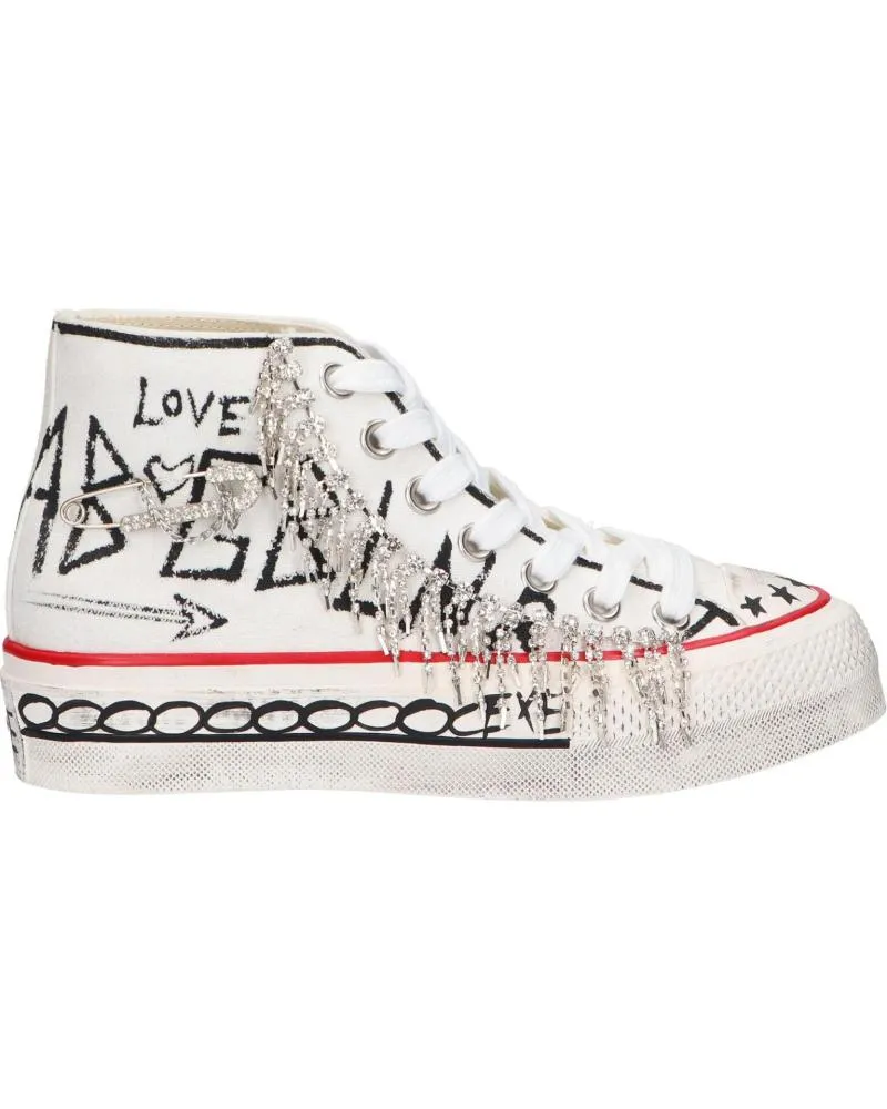 ZAPATILLAS DEPORTE EXE  DE MUJER SY244S  TEXTIL WHITE