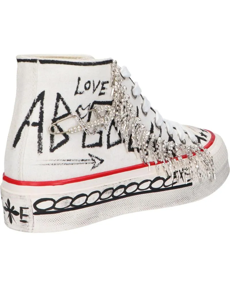 ZAPATILLAS DEPORTE EXE  DE MUJER SY244S  TEXTIL WHITE