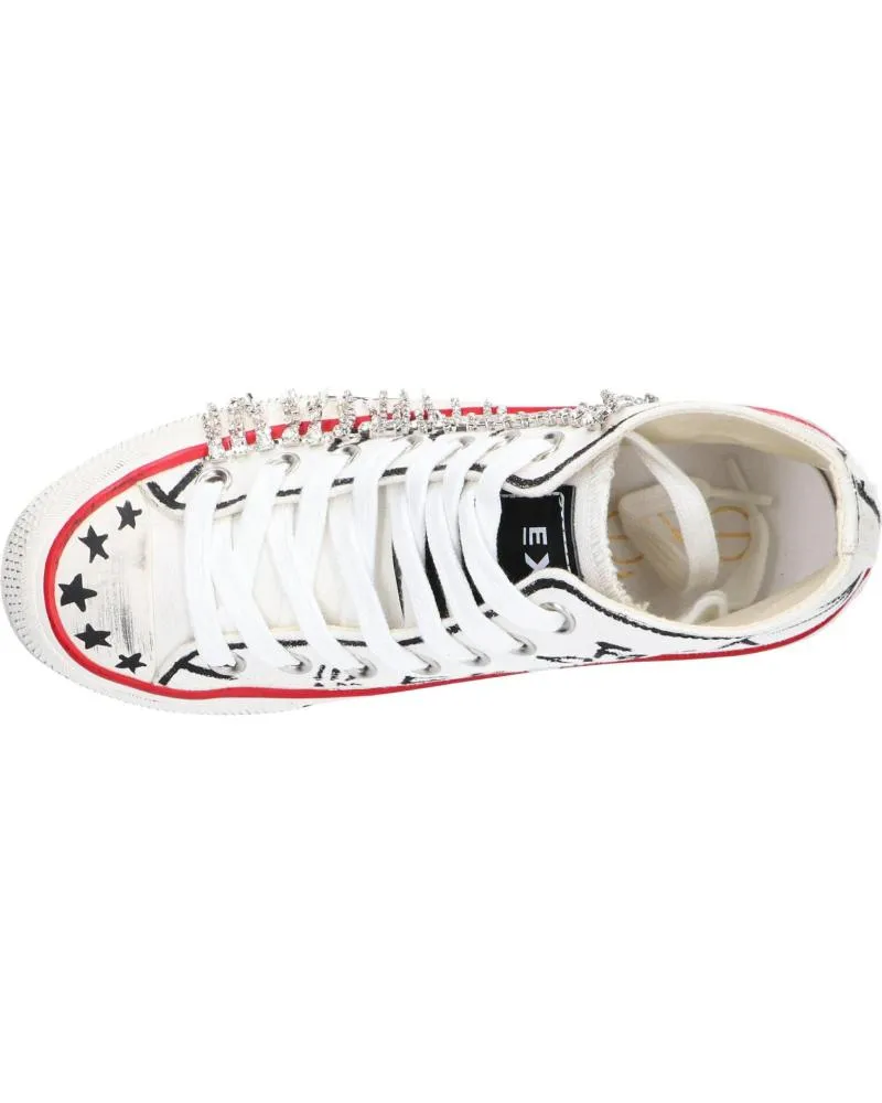 ZAPATILLAS DEPORTE EXE  DE MUJER SY244S  TEXTIL WHITE