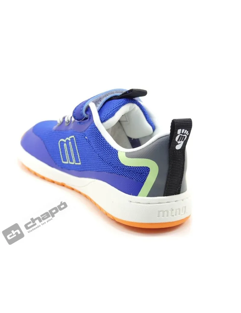 Zapatillas Deportiva Azul Mustang 49045