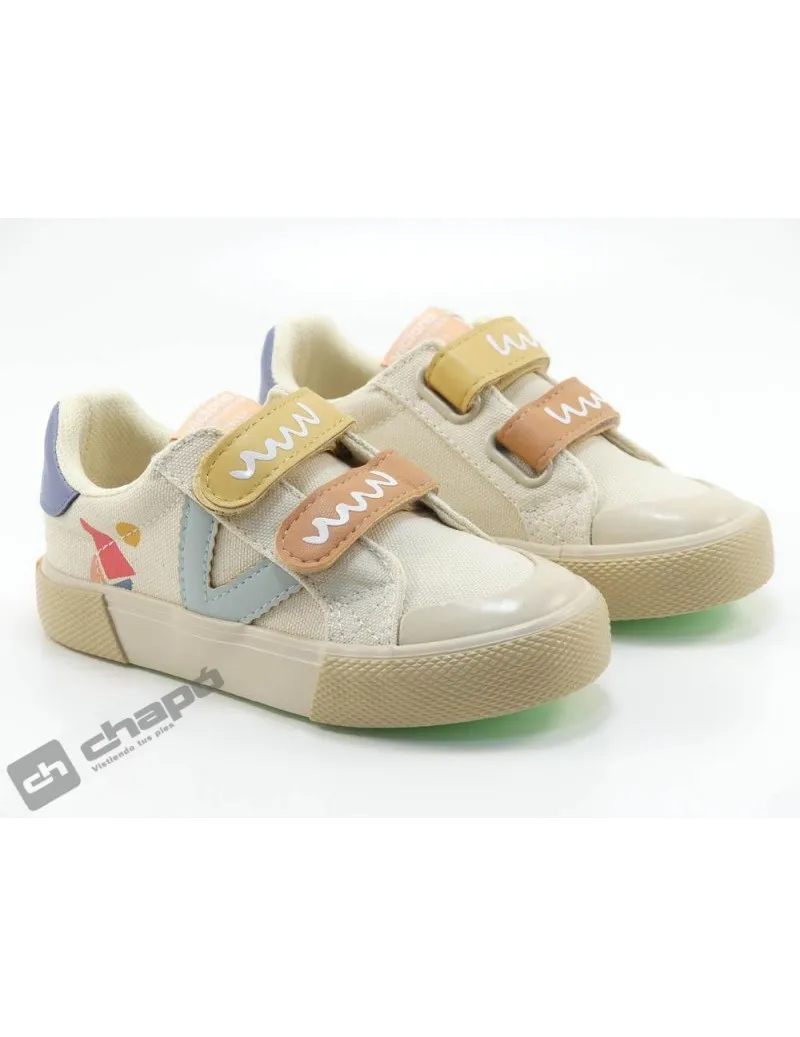 Zapatillas Deportiva Beig Victoria 1065181