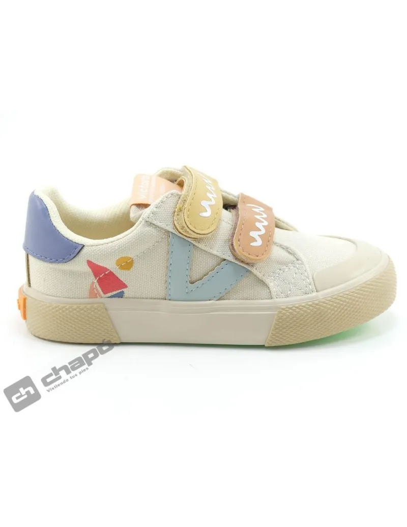 Zapatillas Deportiva Beig Victoria 1065181