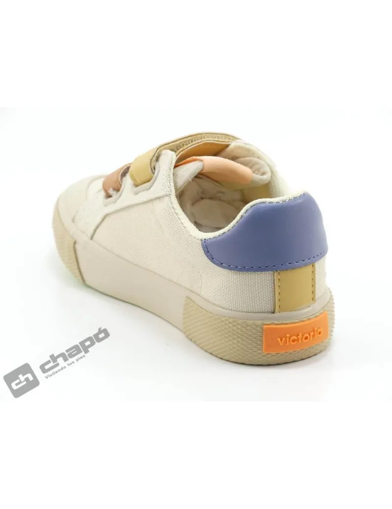 Zapatillas Deportiva Beig Victoria 1065181